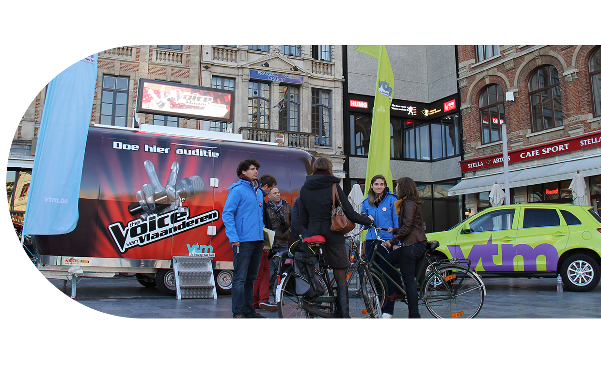 Mobiele opname studio
