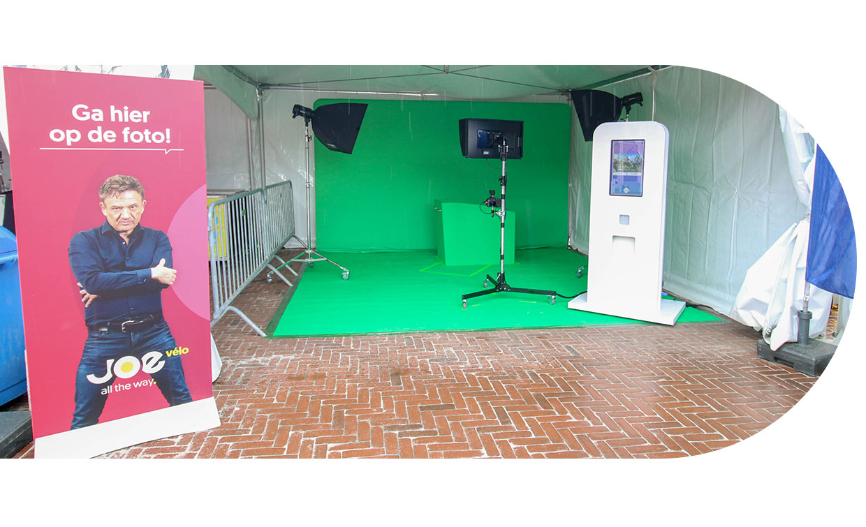 Mobiele fotostudio
